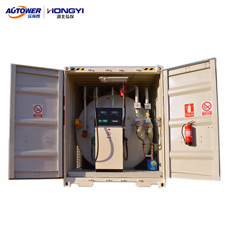 Autoware Mobile LNG Petrol Diesel Portable Filling station for truck filling