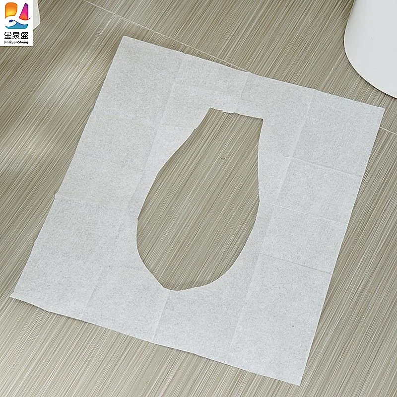 Travel Portable Flushable Biodegradable Water Soluble Disposable Toilet Seat Cover Paper Manufacturer