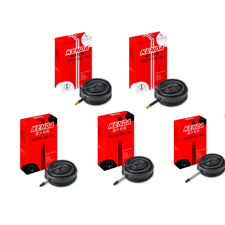 KENDA  road bicycle  700C inner tube 700x23/25 Presta Schrader Valve Tube French Valve bicycle inner Tube