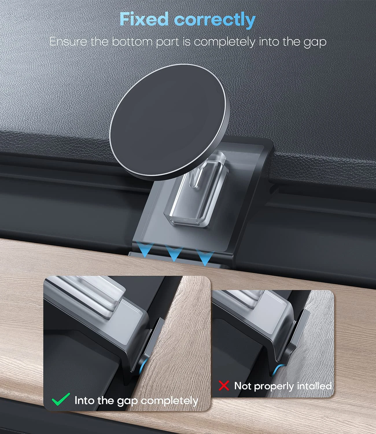 New Arrival Car Strong Magnets Phone Holder for Tesla Model 3 Model Y Specific Car Mount