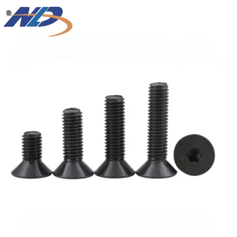 NLD Manufacturers 201304 Stainless Steel Din7991 Hex Socket Flat Head Cap Screw  Flat Head Hexagon Bolts