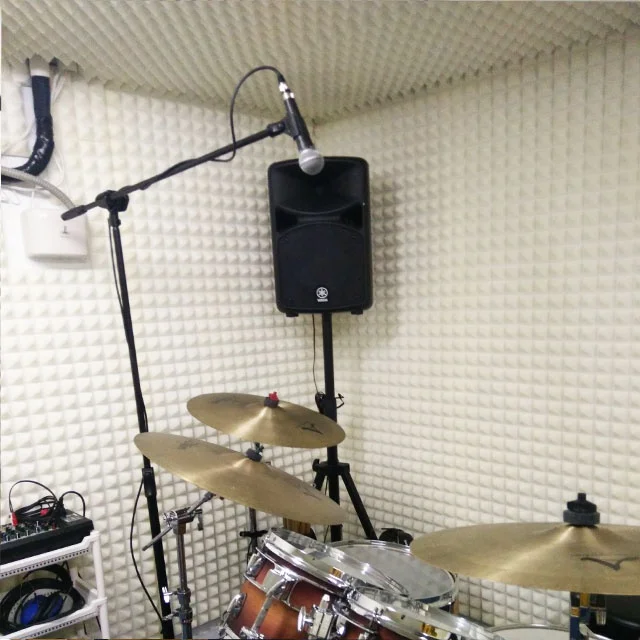 Jinghuan soundproof room noise reduction device play guitar booth acoustic wedge