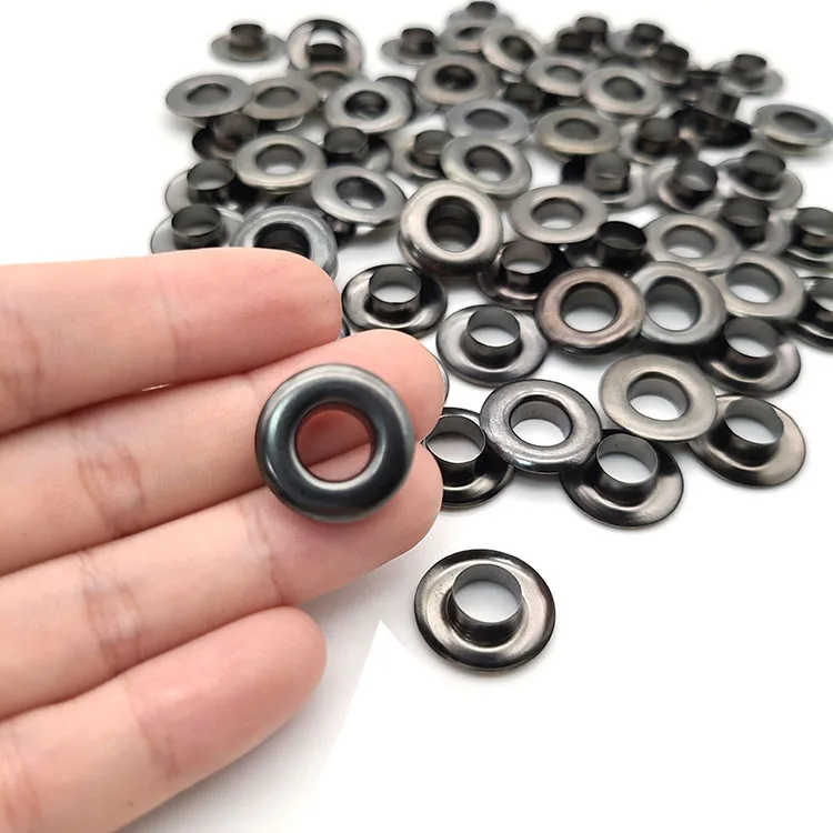 YYX All Sizes Available Factory Pricing Metal Eyelet And Grommet Snap Button for Towels Umbrella Curtains