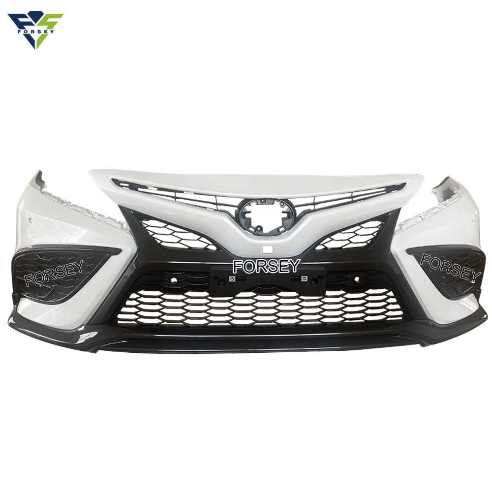 High quality Car body kit front bumper for Camry 2018 Upgrade to 2021 Camry Bumper Guard