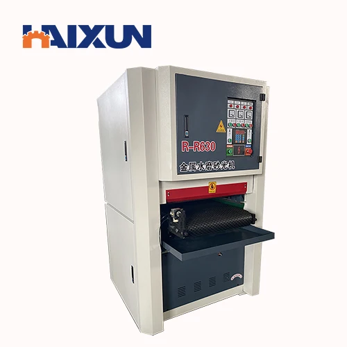 Water wet aluminium stainless steel belt sander sanding machine for metal