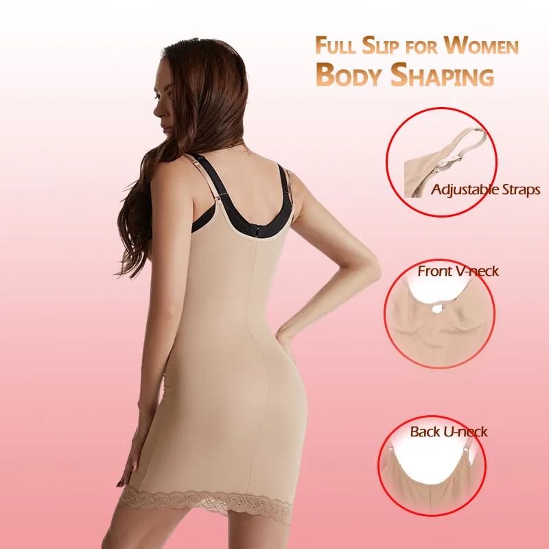 YINGJIA High Quality Skin-friendly Body Shapewear Dress Resilience Perfect Bodysuit Casual for Women