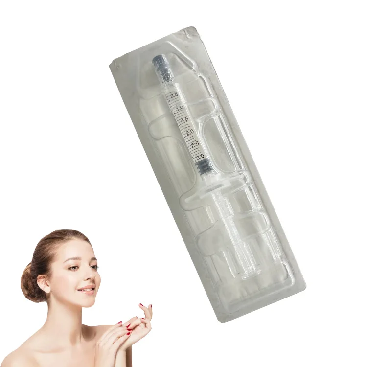 Mixture of different molecular weights dermal filler hyaluronic acid gel injection for buttock penis