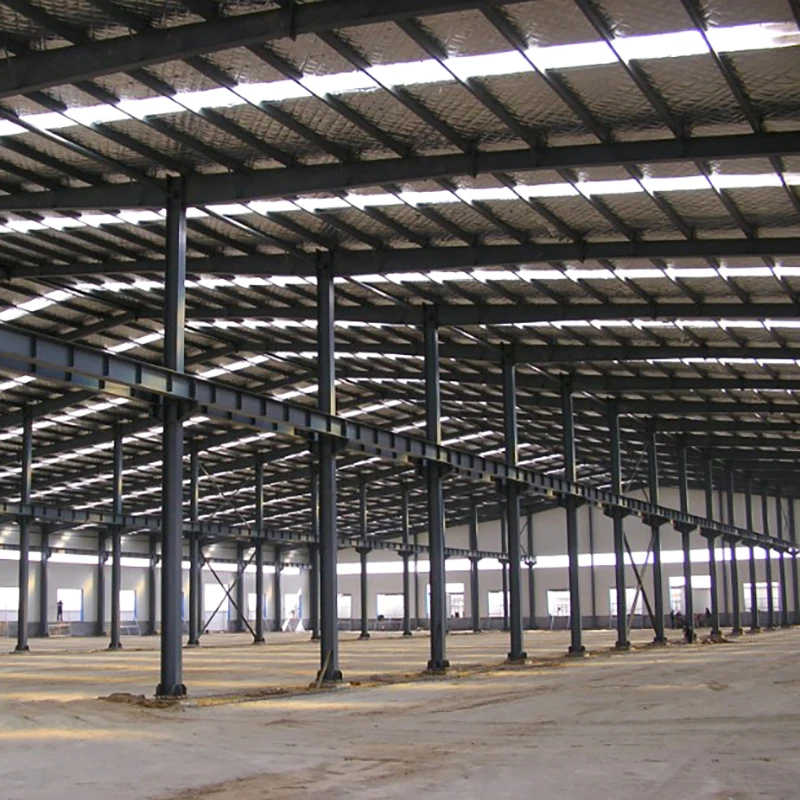 wholesale cheap two/three story industrial prefab 3d buildings steel structure warehouse workshop factories