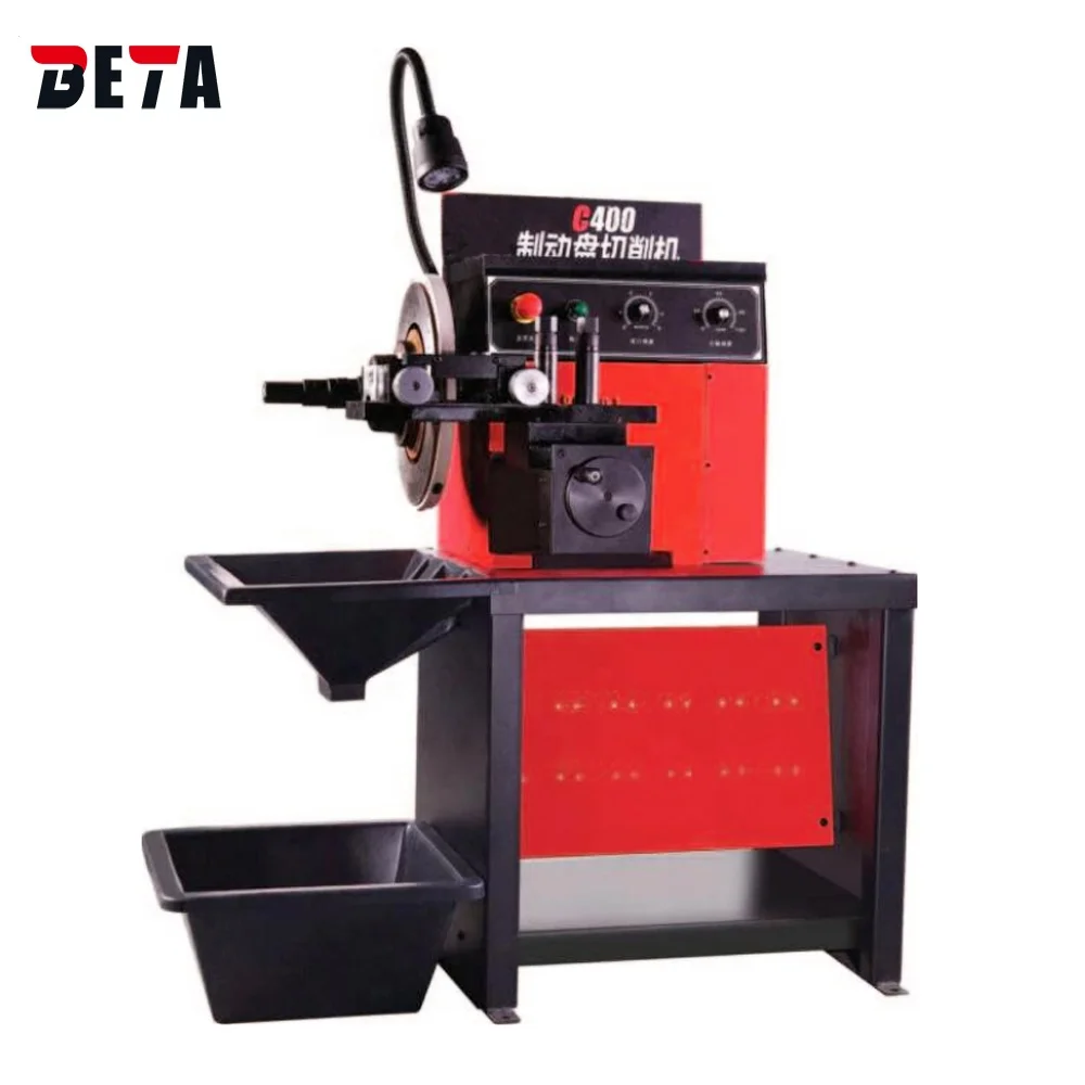 C400 Low maintenance cost low price Brake drum and disc lathe for car