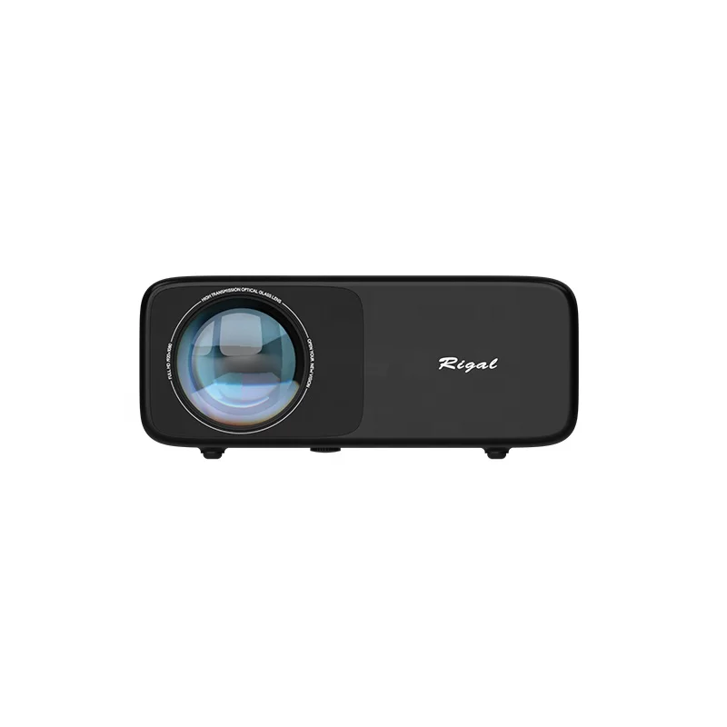 
Rigal New Design OEM 1080p 4K Digital Projector Video Home Theater Portable Projector 