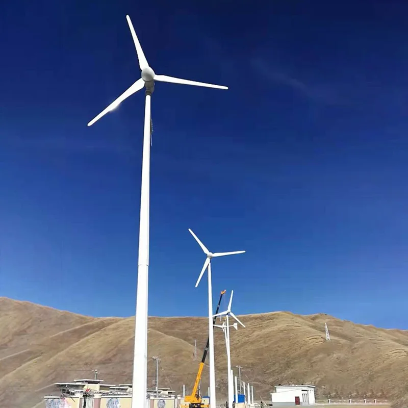 5KW Wind Turbine Generator 48V 96V On Grid Free Energy Generators Free Energy Windmill With MPPT Controller Inverter