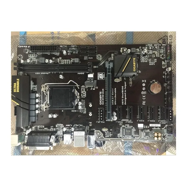 New Motherboard For Gigabyte H110-d3a   Ddr4h110 Support 1151 Support I7 I5 I3
