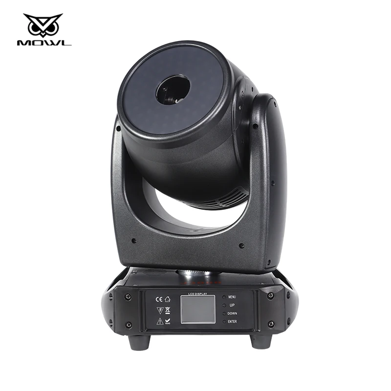 5 Вт DMX полноцветный RGB Halo DJ движущаяся головка анимационный лазерный свет для ночного клуба Бар