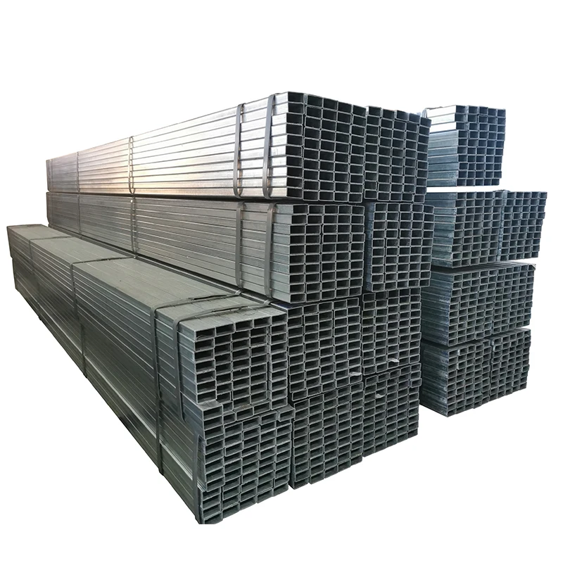 ASTM A53 DX 51D 2 дюйма 3 4 5 дюймов 6 Горячая окунутая квадратная оцинкованная труба низкоуглеродистая пустотелая железная