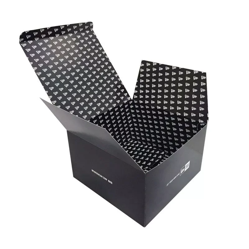 white stock corrugated box magnetic hat box packaging embossed packaging customable printed logos box manufacturer in shanghai
