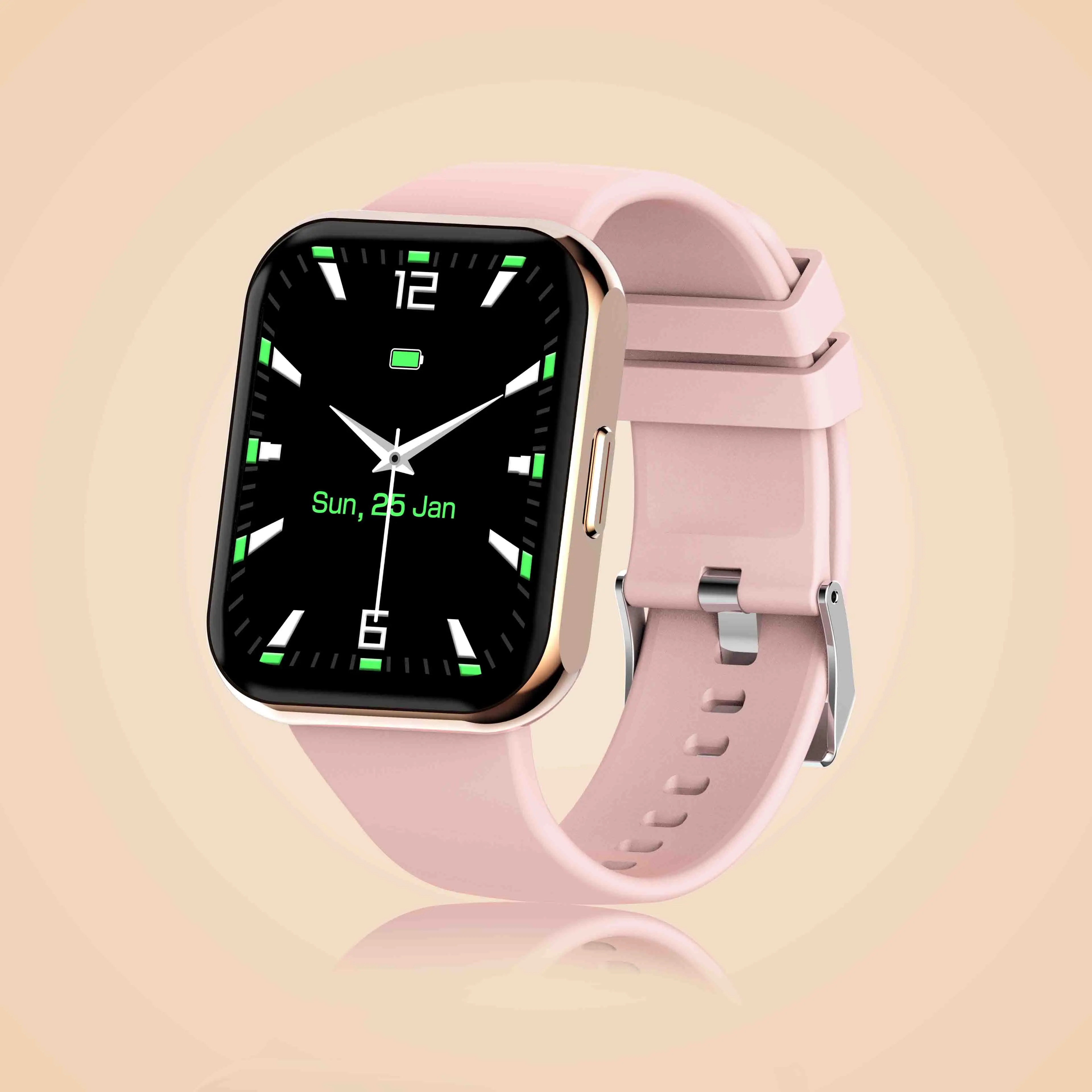 2022 watches factory 1.85 inch screen  BT Call Music Player Fashion H66 smartwatch wearable devices reloj inteligente