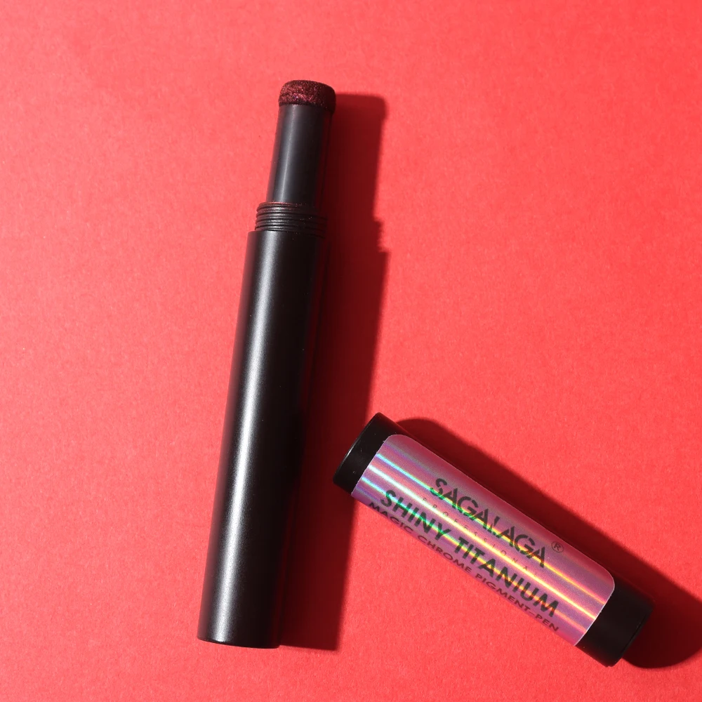 Private Label Aurora Mermaid Nail Pigment Chrome Powder  Metallic Nail Bulk Pigment Powder Dust Colors Chrome Pens