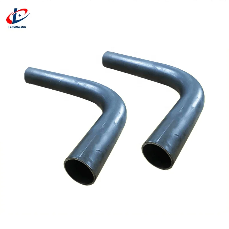 Custom processing of large diameter stainless steel hollow bends 304 Stainless Mandrel Bend Exhaust Tubing Pipe Turbo Header