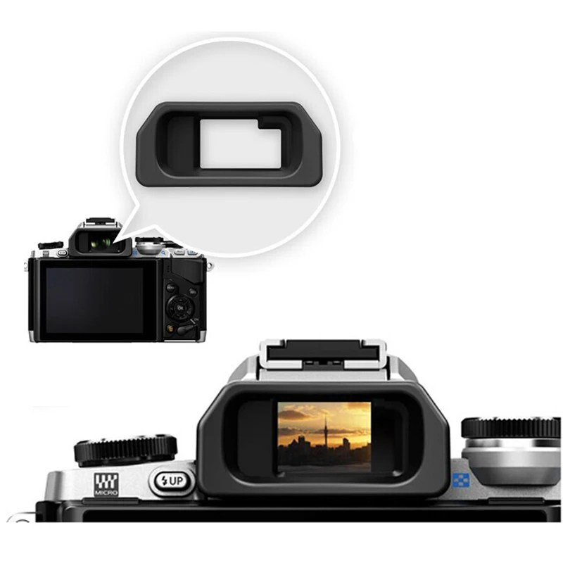 Viewfinder Eyecup Eye Cup Eyepiece replace EP-10 EP10 for Olympus OM-D E-M10 E-M5 first generation OMD EM10 EM5