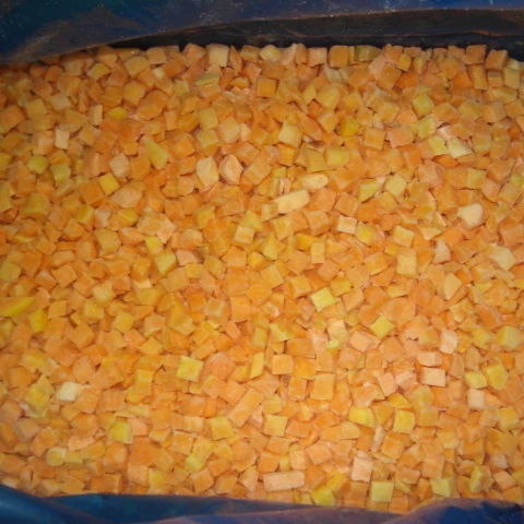 
IQF Organic Sweet Potato Dice in Fresh Condition 