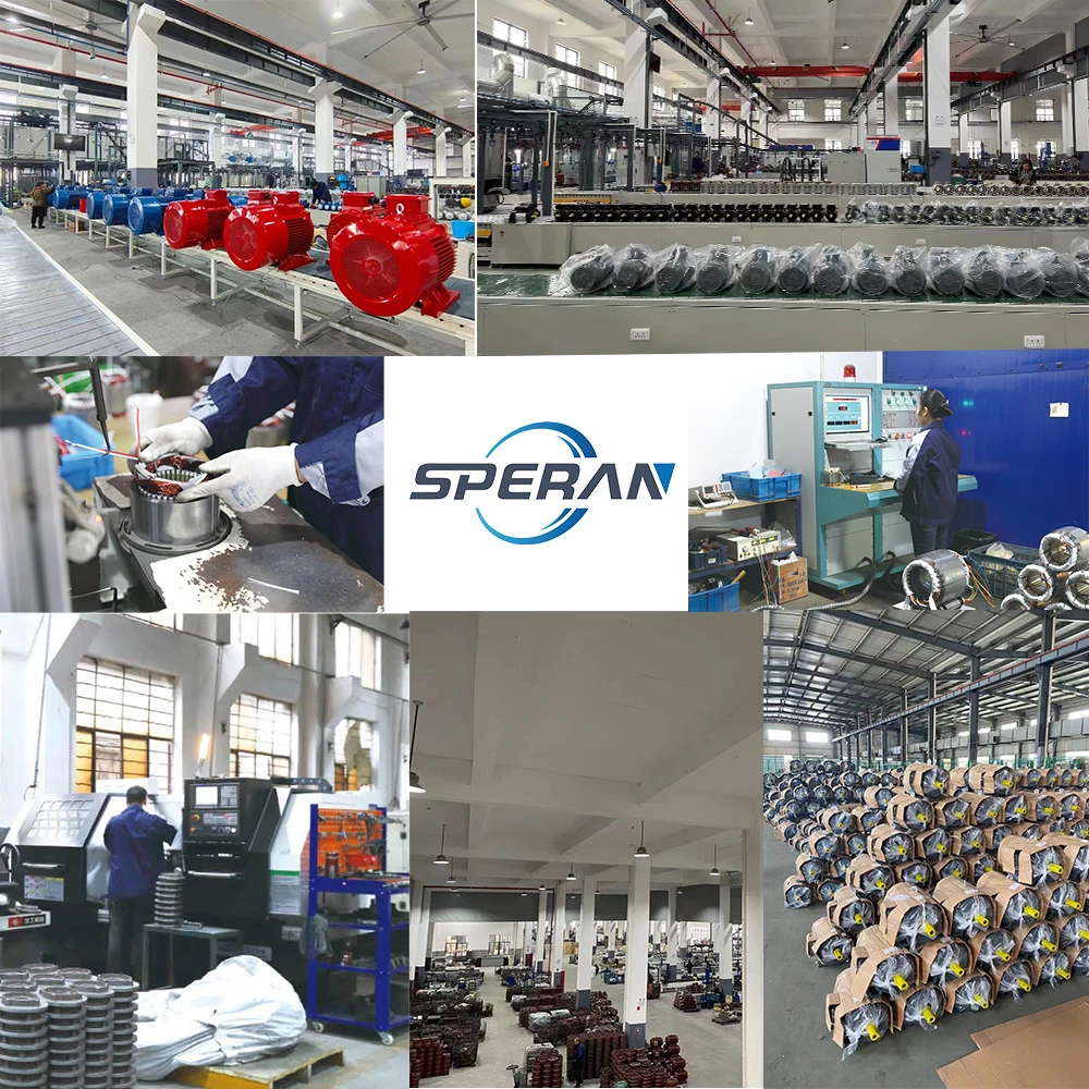 China 55kw 75hp YE1 series three phase induction motor 3 phase asynchronous electric motor