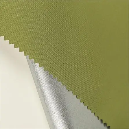 high quality waterproof tent fabric blackout 210D polyester silver coated oxford fabric