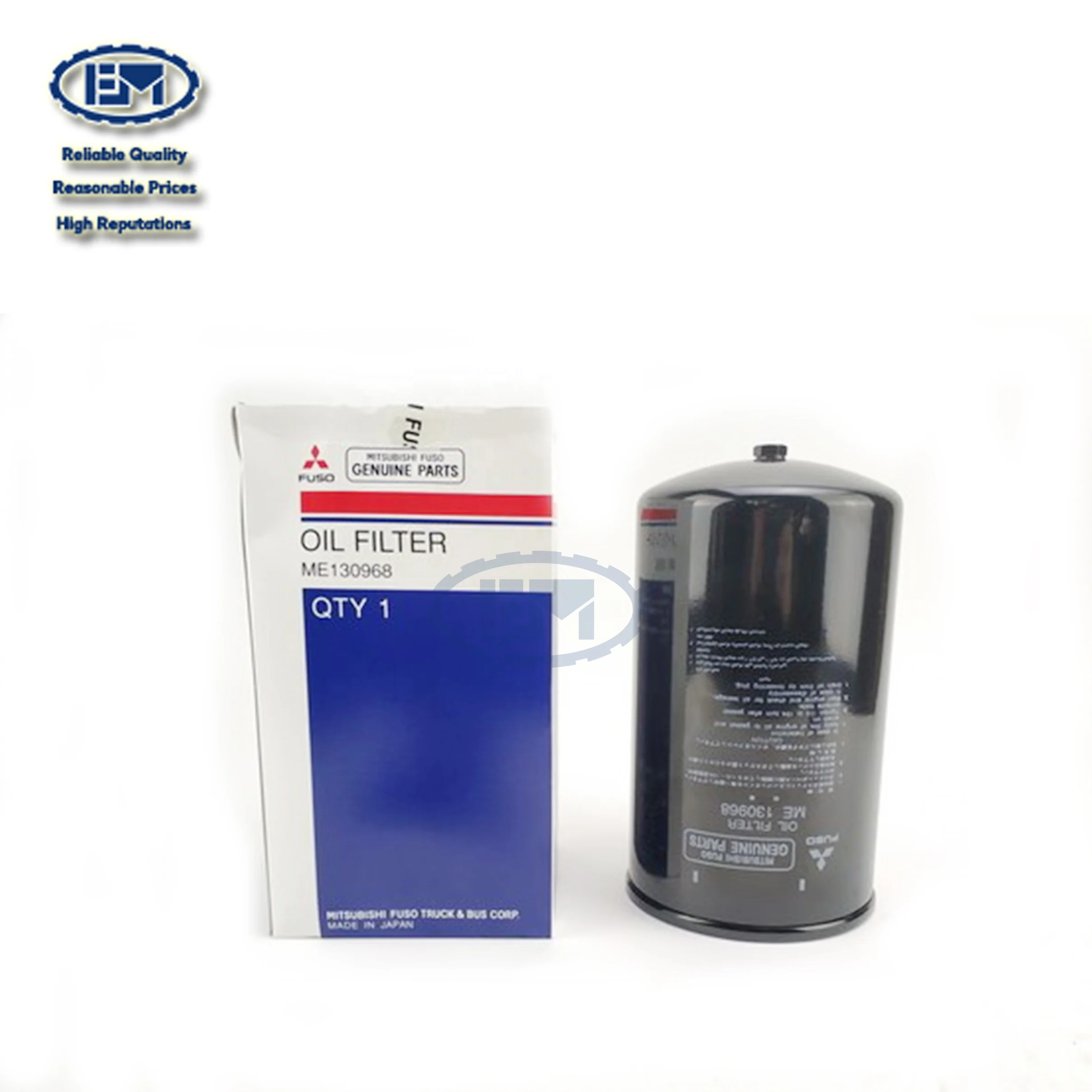 Oil Filter ME130968 4M50 6D16 6M60 6D34 of Excavator Engine Parts