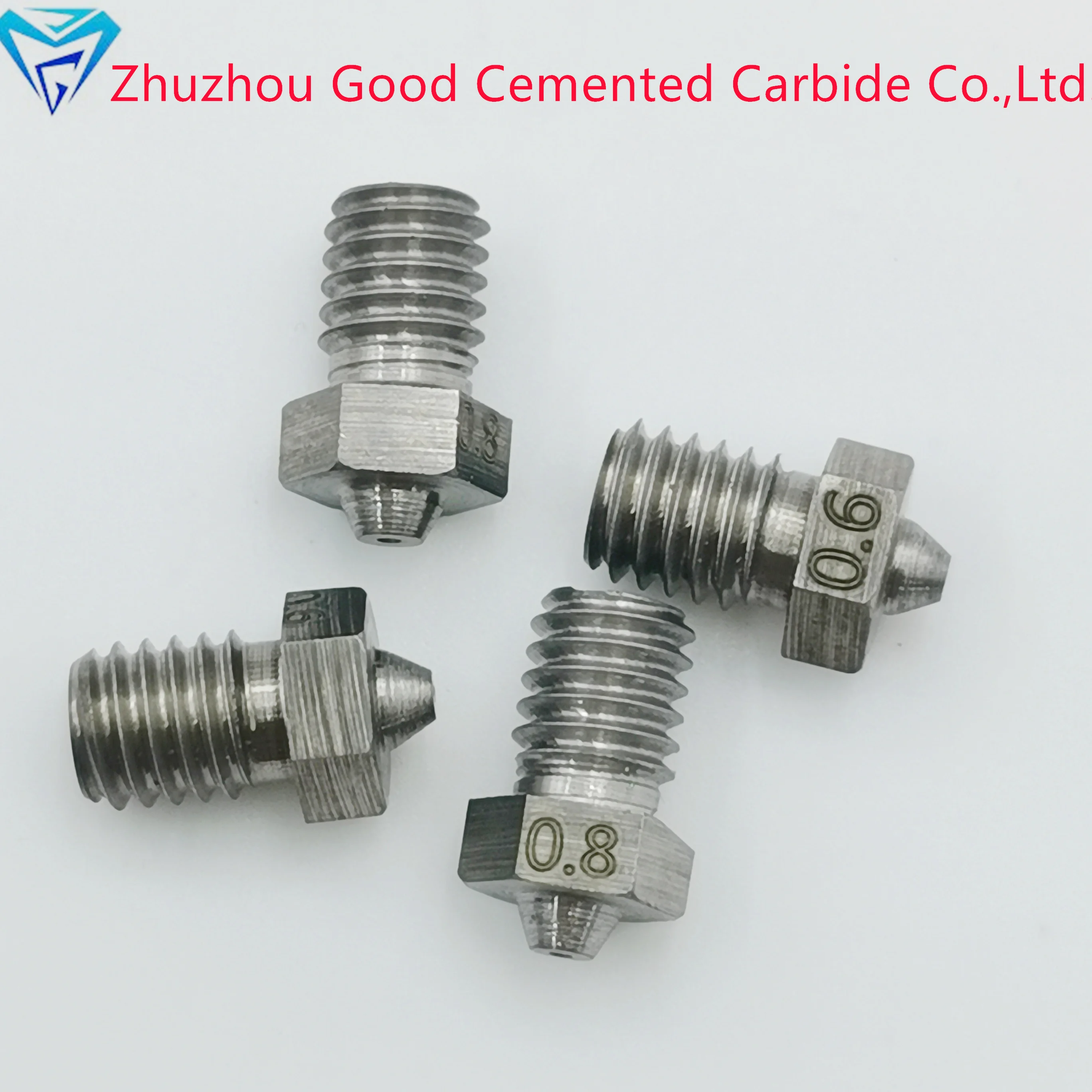 Factory supplier MK8 Thread 1.75/3.0mm 3D Printer Accessories E3d Brass Nozzle Printer laser nozzle for CNC machine