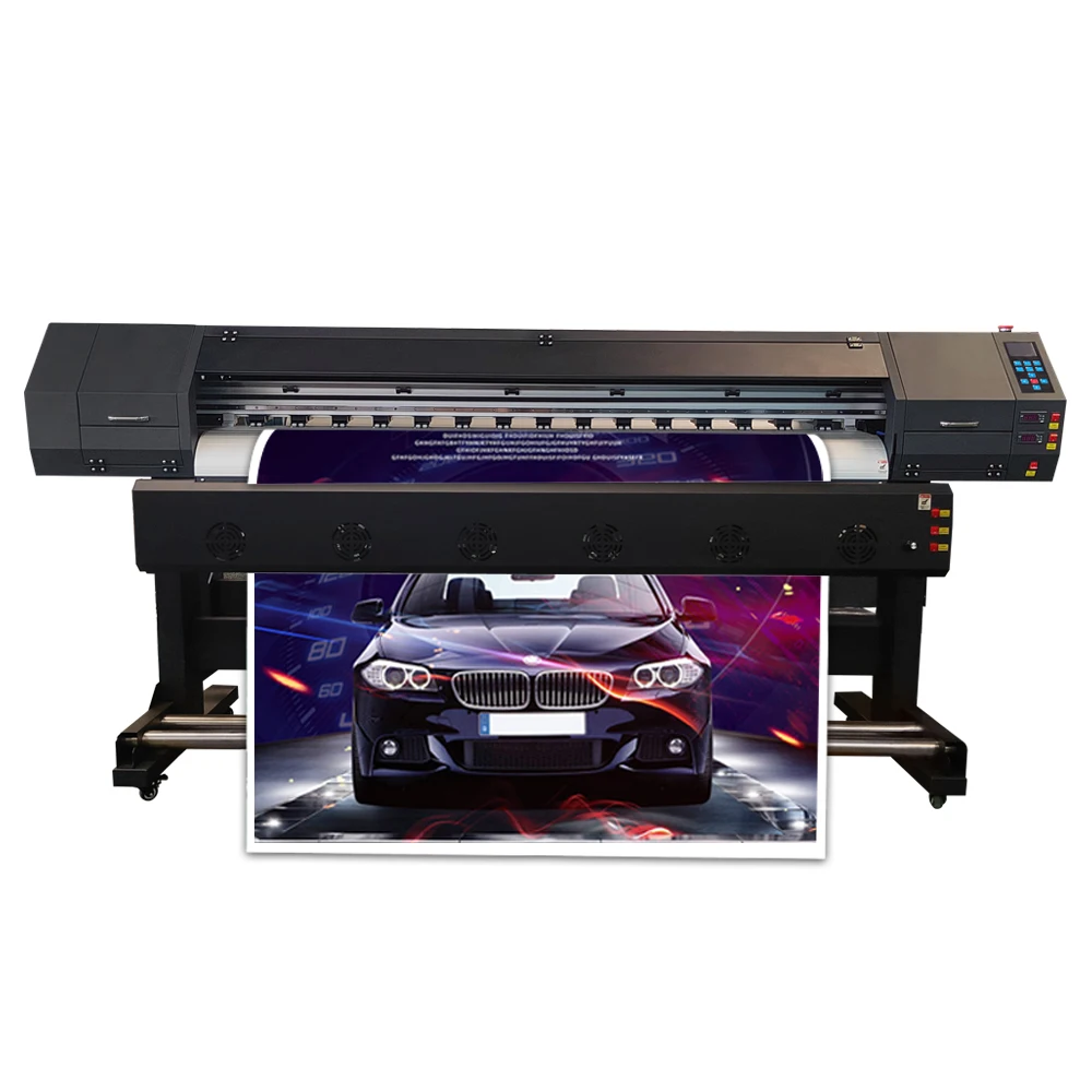 DX5/DX7/XP600/4720/I3200 head digital inkjet printer 6 feet eco solvent printer /sublimation Inkjet printer machine