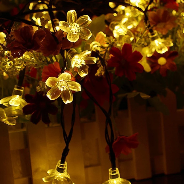 Curtain five-pointed star chain ball light string waterproof outdoor wedding christmas led light string