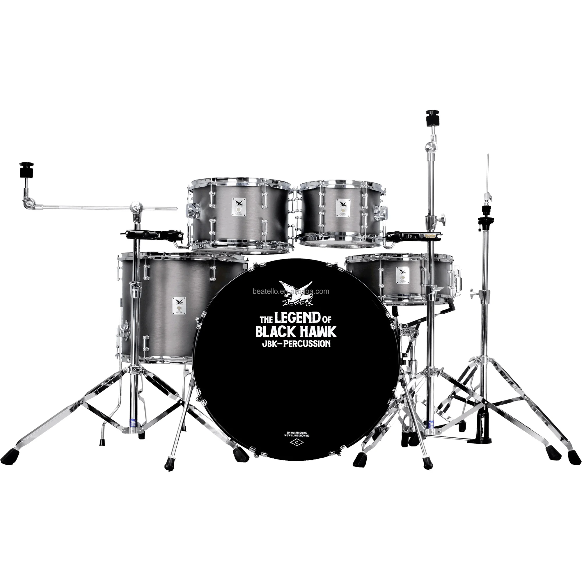 JOBEKY Best Quality 14Inch Snare Drum Set Professional Percussion Jazz Drums Kit Instrument
