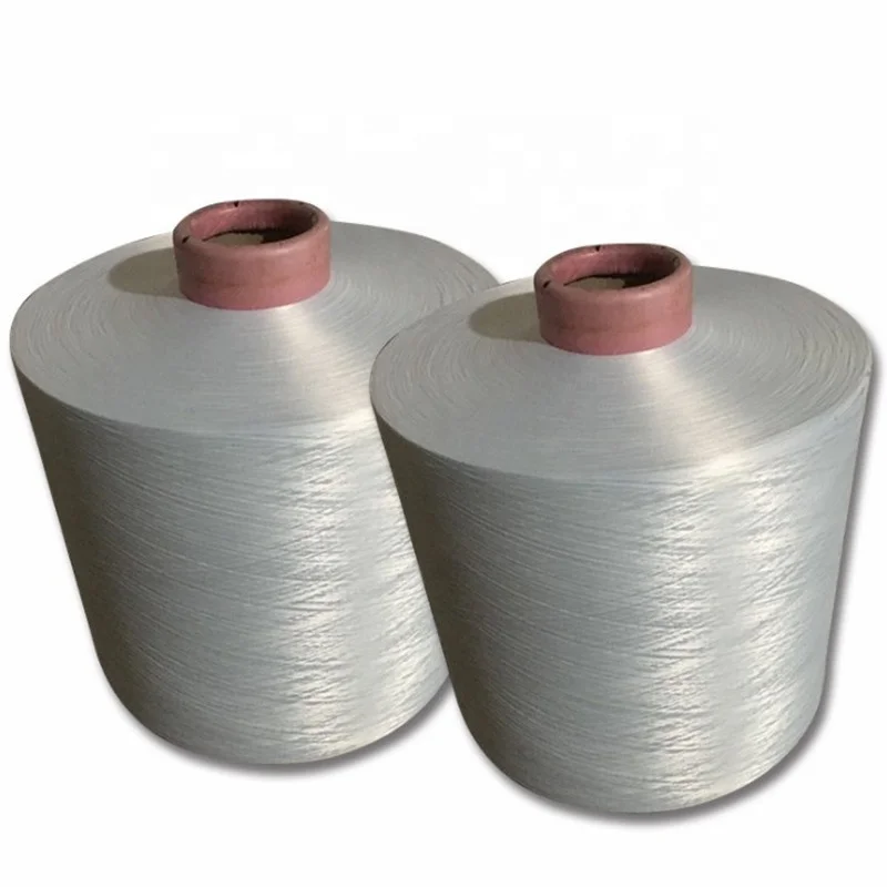 DTY 150/144 polyester yarn raw white semi-dull SIM AA yarn