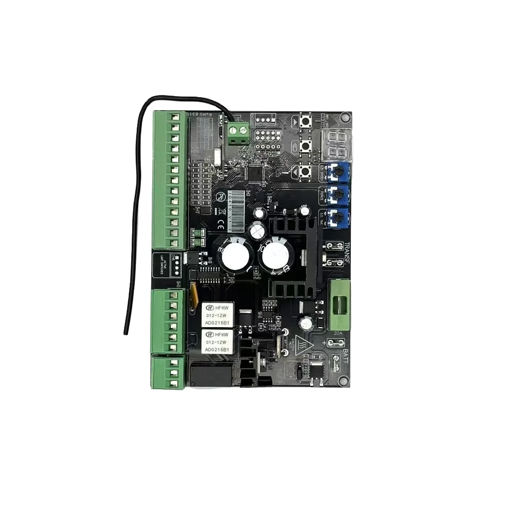 ID410 Dc Motor Sliding Gate Control Board Motor Output 16a Auto Gate Control Board 12v 24v