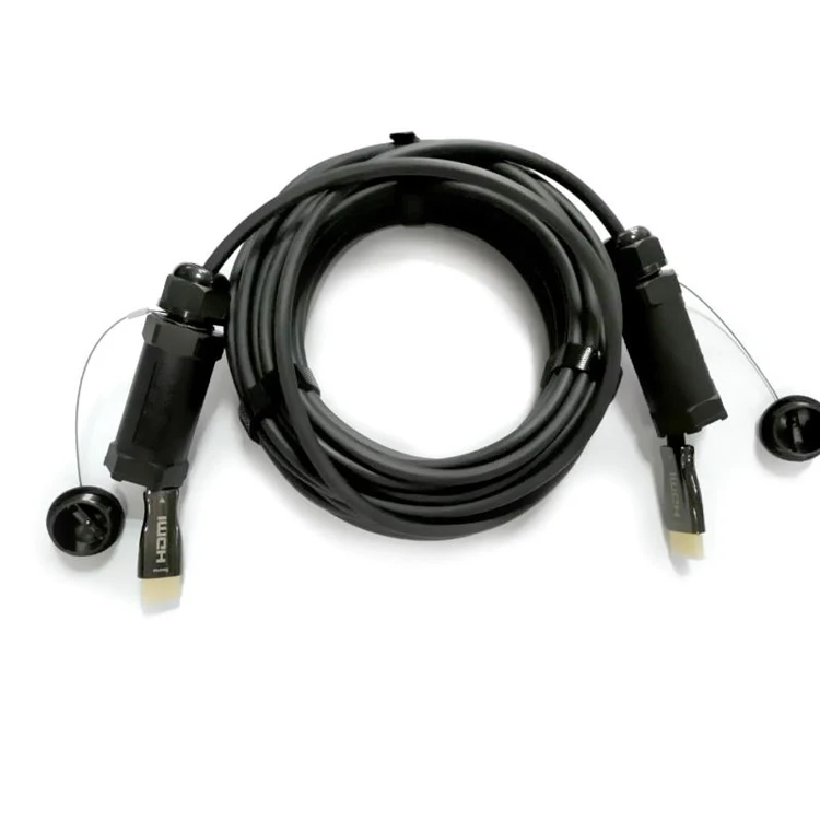 100 м водонепроницаемый 4K 60 Гц 18 Гбит/с AOC HDMI волоконный кабель