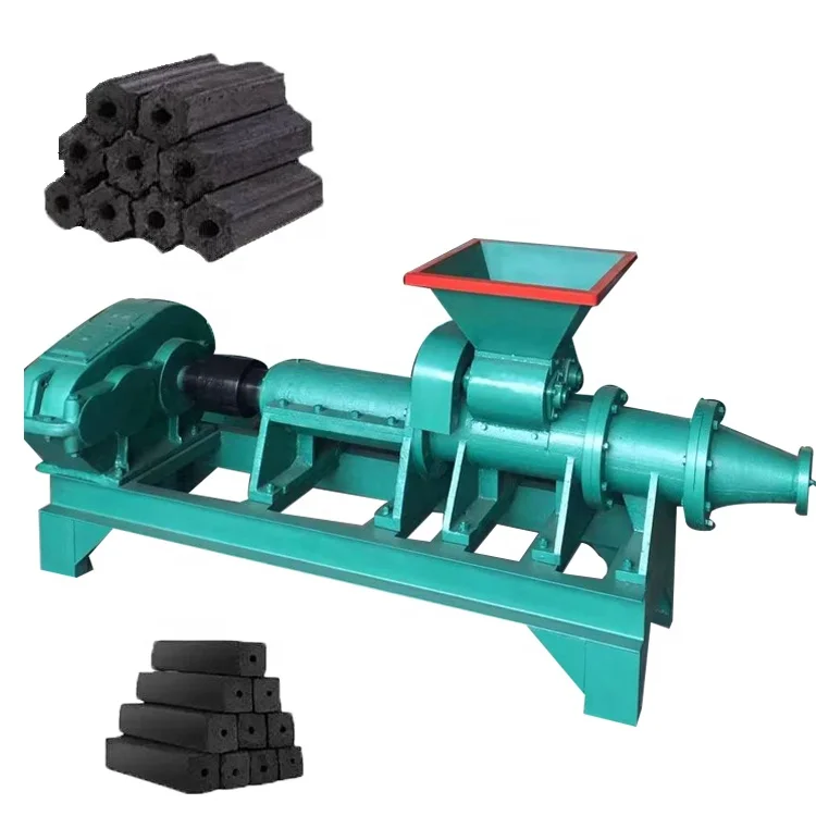 China factory price biomass charcoal extruder machine charcoal briquette making machine from coconut