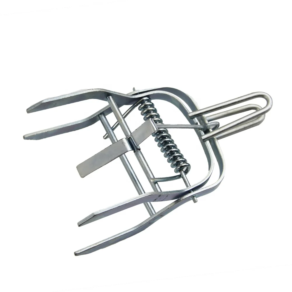 Haierc Sliver Mole Trap Vole and Gopher Trap for Wildlife Rodent Control