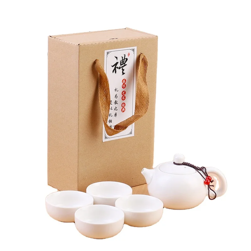 Оптовая продажа, модный дешевый Подарочный китайский чайный набор Gongfu, Самые продаваемые товары, хорошая цена, безопасная посудомоечная машина