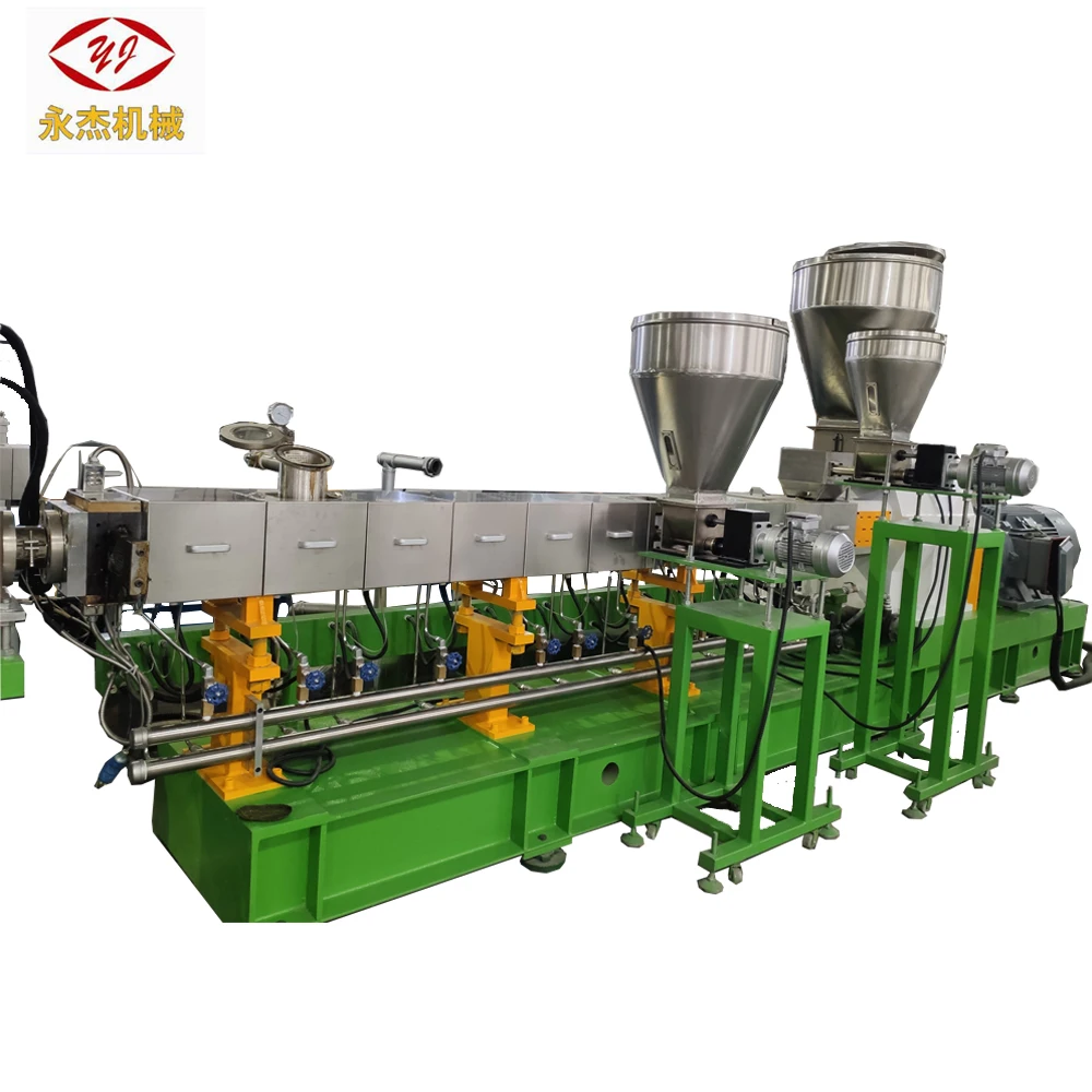 PLA PBAT PCL PBS corn starch granules machine bio plastic granule machine biodegradable machine