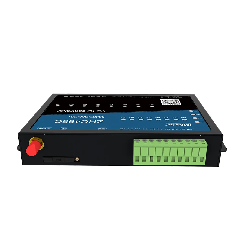 Industrial Iot Communication Equipment 8 Port Multi Rs485 Serial Port Server To 4G Module Modbus Gateway