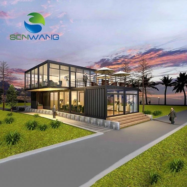 steel structure building  Rapid construction of wind-resistant prefabricated modern prefabricated houses