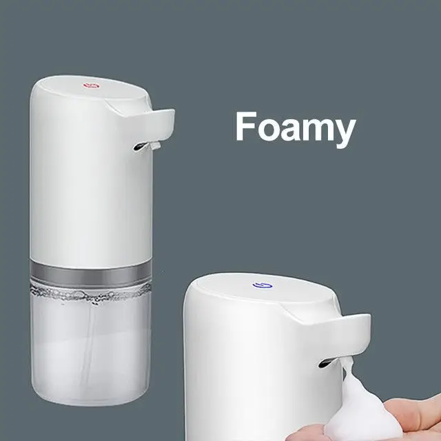 
USB Charging Touchless Bathroom Dispenser Sensor Liquid Soap Dispenser Kitchen Hand Free Automatic Foam Soap Dispenser 