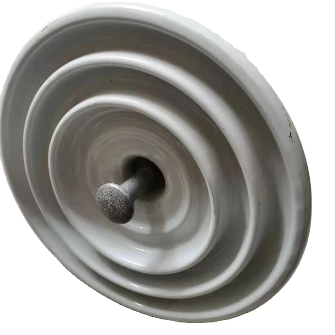 Porcelain disc insulator  Disc suspension insulators   WHITE   XP-70