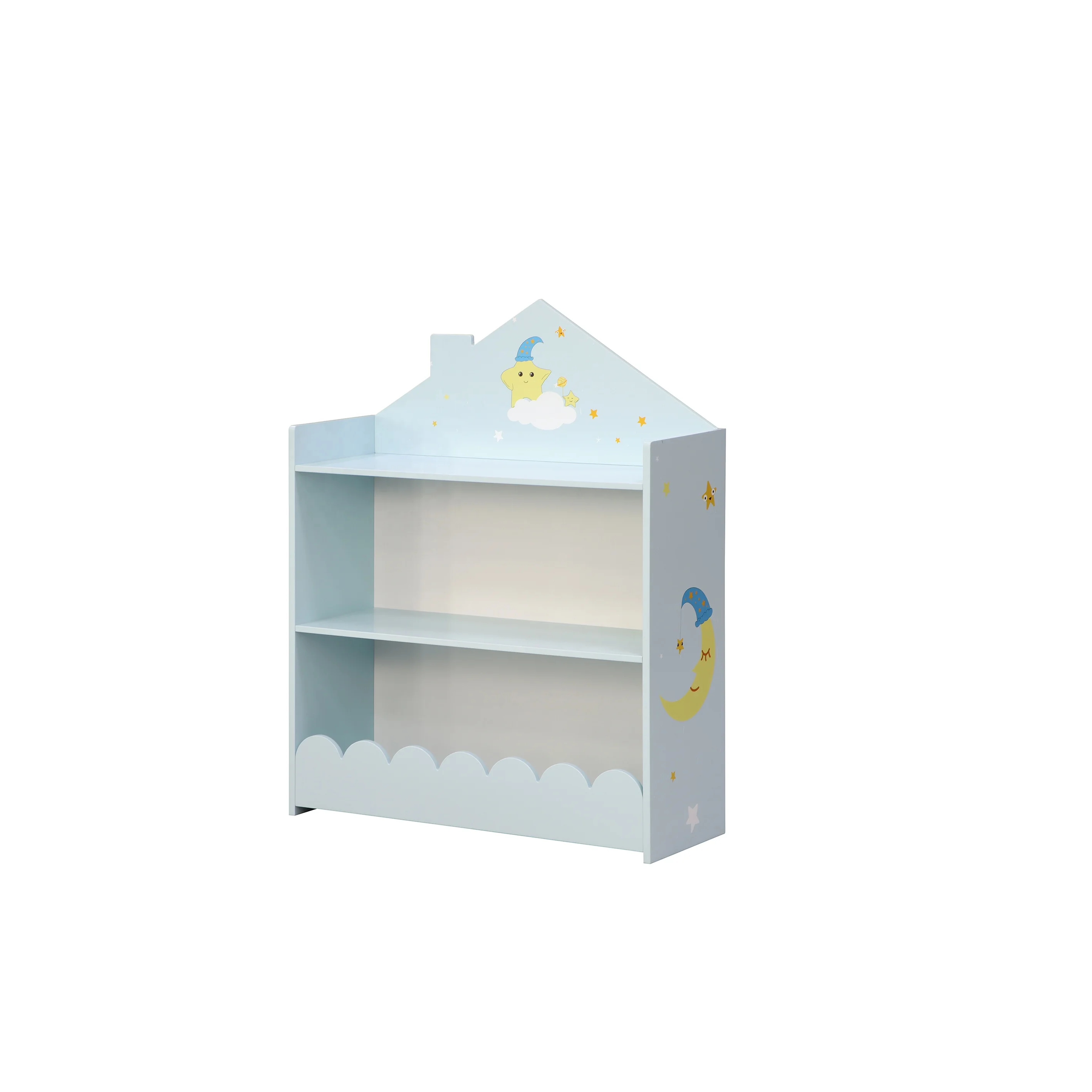 Wooden Open Shelf Toys Organizer Storage Cabinet Kids Room Storage Cabinets For Children