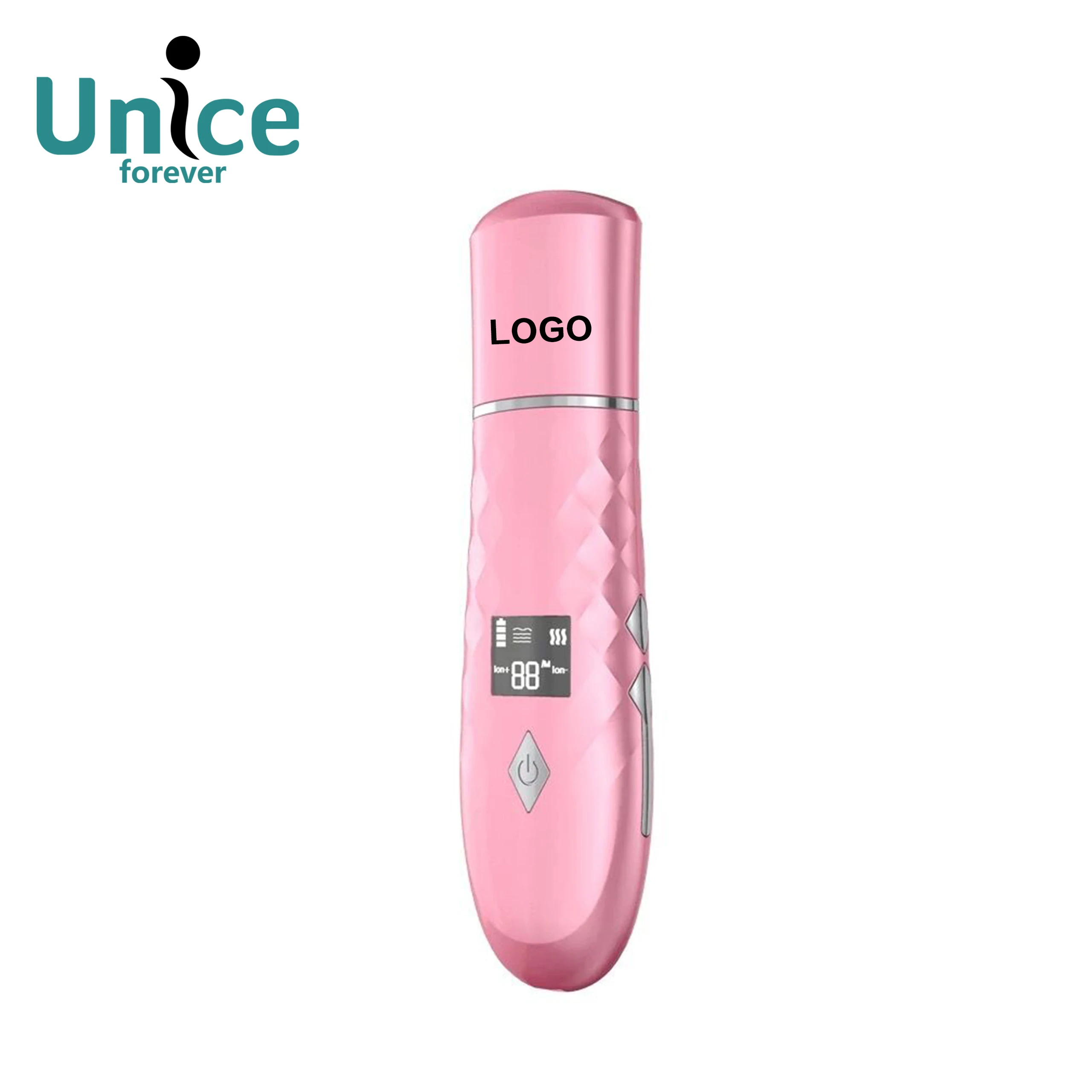 Wholesale Hand Hold Ultrasonic Face Cleaner Professional Sonic Peeler Dead Personal Care Product Skin Scrubber
