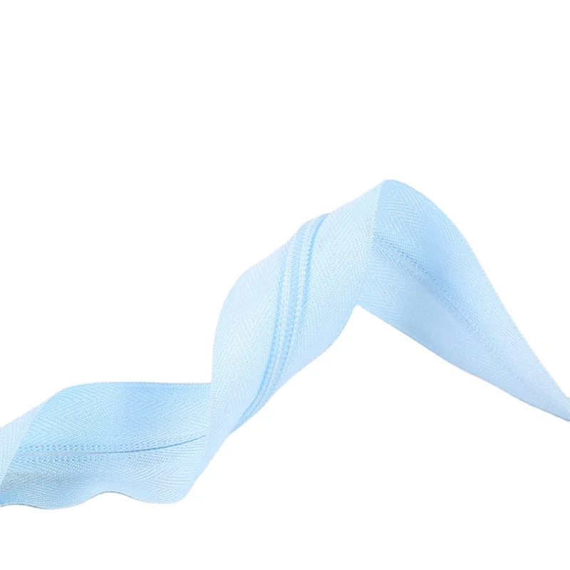 Заводская акция, недорогой нейлоновый многоцветный рулон на молнии для домашнего текстиля