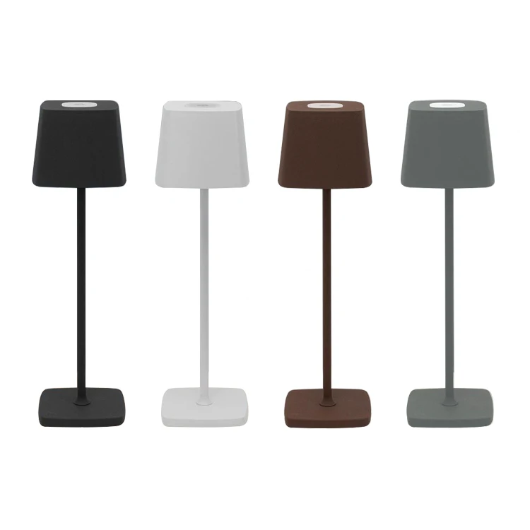 Hot Sale Dining Table Lamp Wireless Rechargeable Hotel Bar Coffee Table Lamp Luxury Decorative Desk Light