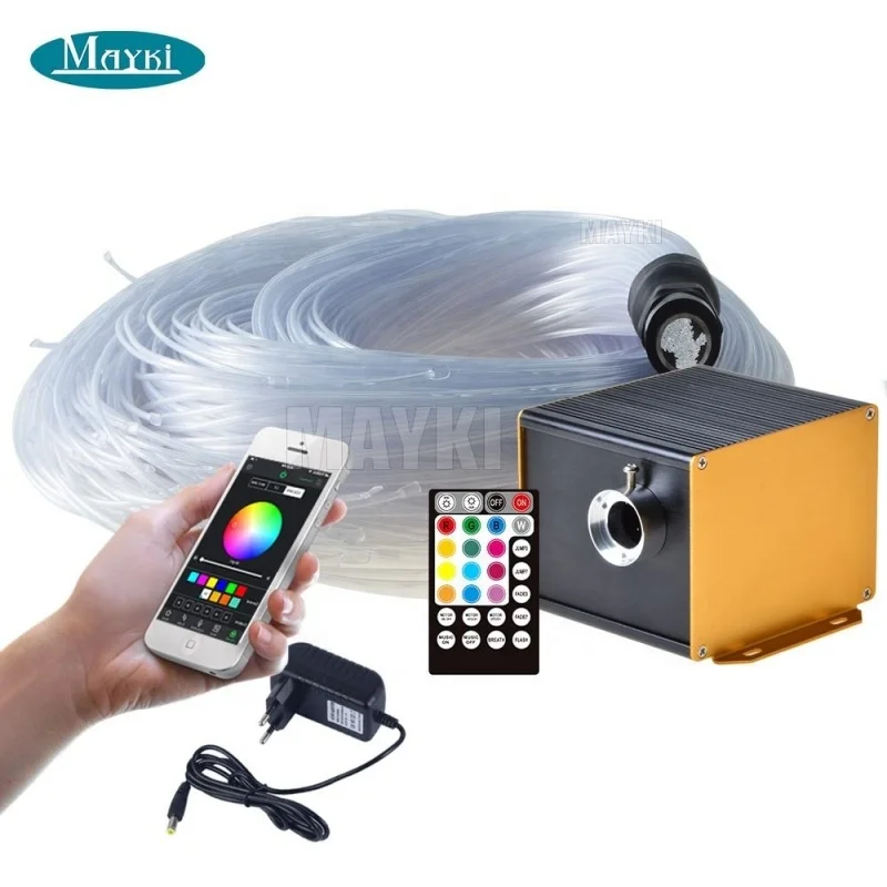 led fibre lights sensory optic fiber lighting kits with multi strand sparkle fiber optic side emitting