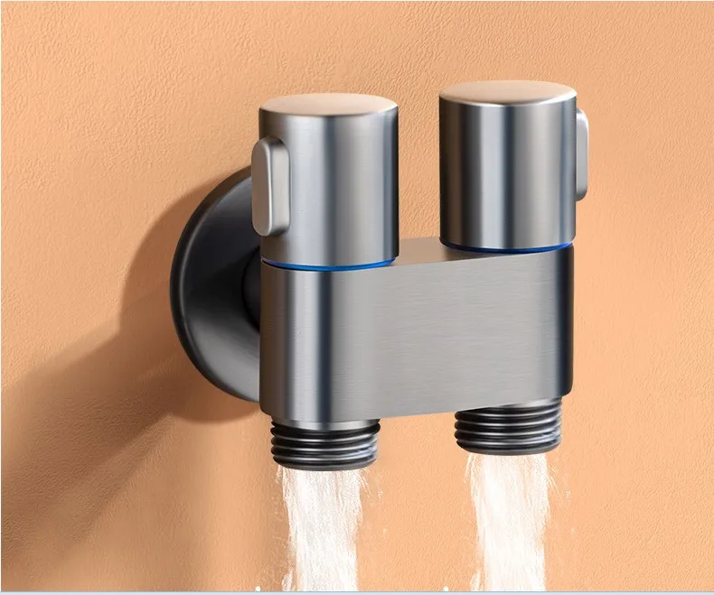 Bathroom Fittings Wall Mounted Brush Golden Finished Shower Bracket