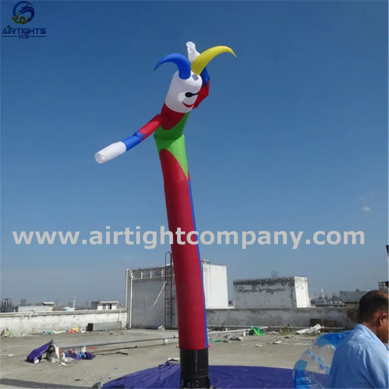 Attractive Jester Air Dancing Man Air Dancer Low Price Outdoor Inflatable Clown Sky Dancer