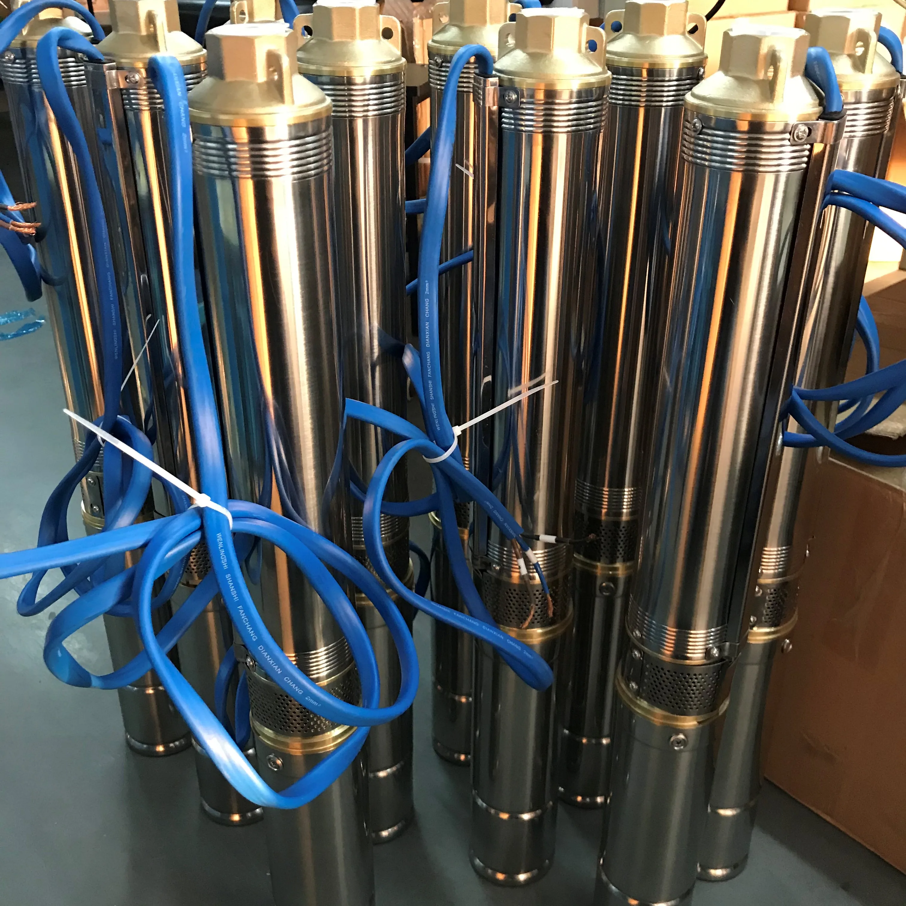 3SPC4/120-D90/1200 1.6hp 1.2kw solar submersible pump for deep well 120m solar pump for irrigation